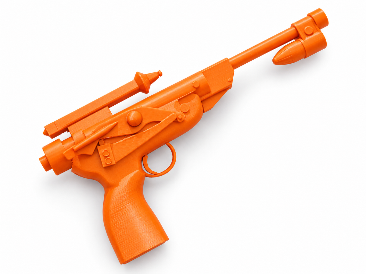 Star Wars DL-18 Deluxe Edition Black 3D Printed Toy Cosplay Blaster Kit