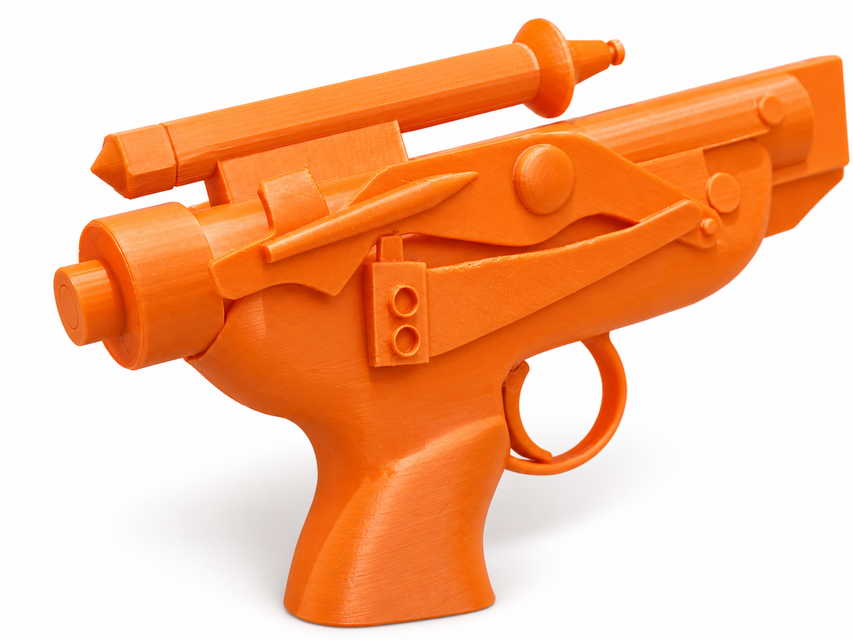 Star Wars DL-18 Deluxe Edition Black 3D Printed Toy Cosplay Blaster Kit
