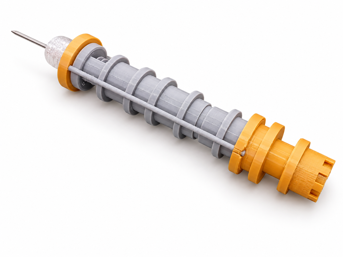 Dune 1984 Hunter Seeker Silver Gold 3D Printed Display Prop Kit