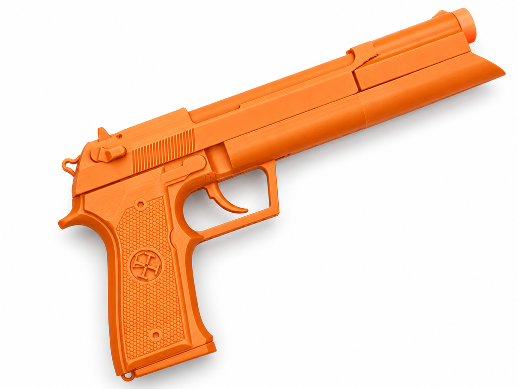 Equilibrium Grammaton Cleric Preston 3D Printed Cosplay Pistol Prop Kit