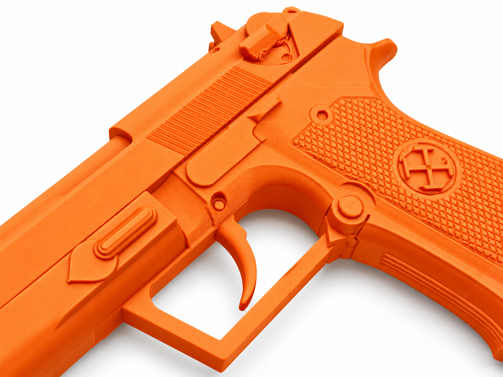 Equilibrium Grammaton Cleric Preston 3D Printed Cosplay Pistol Prop Kit