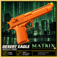 The Matrix Desert Eagle Black 27.5cm 3D Printed Cosplay Pistol Prop Kit