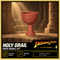 Indiana Jones Last Crusade Holy Grail Terracotta 3D Printed Cup Prop Kit