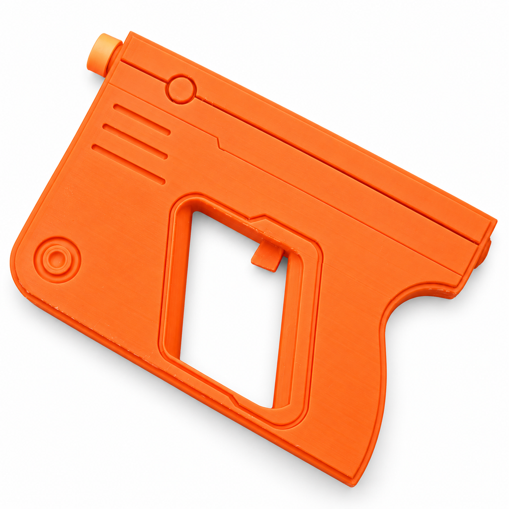 Ultraviolet Violet Pistol Single 3D Printed Non-Functional Cosplay Prop