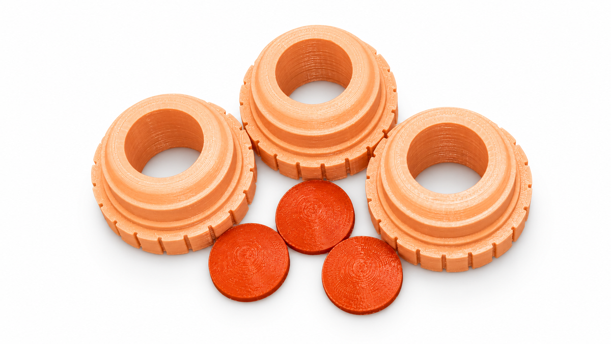 Star Wars Mandalorian Belt Mines Set of 3 3D Printed Cosplay Prop Kit