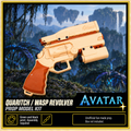 Avatar Quaritch WASP Revolver 3D Printed Non-Functional Cosplay Prop Kit