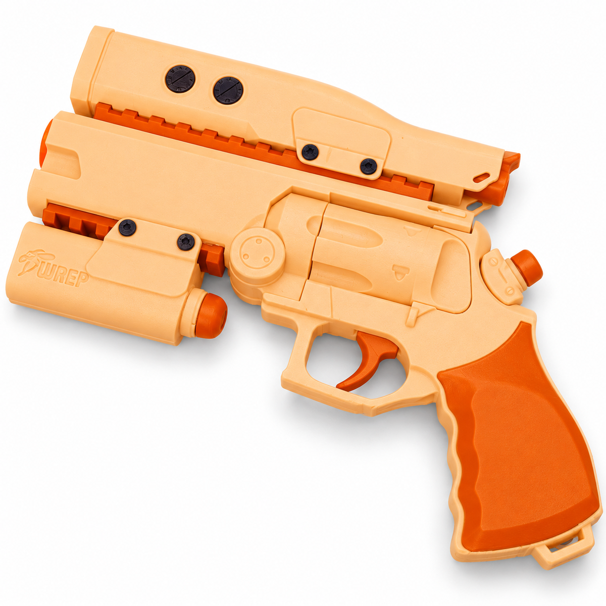 Avatar Quaritch WASP Revolver 3D Printed Non-Functional Cosplay Prop Kit