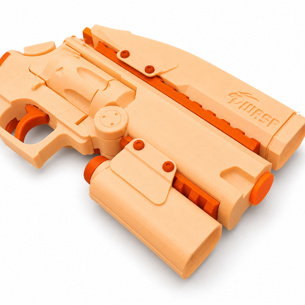 Avatar Quaritch WASP Revolver 3D Printed Non-Functional Cosplay Prop Kit