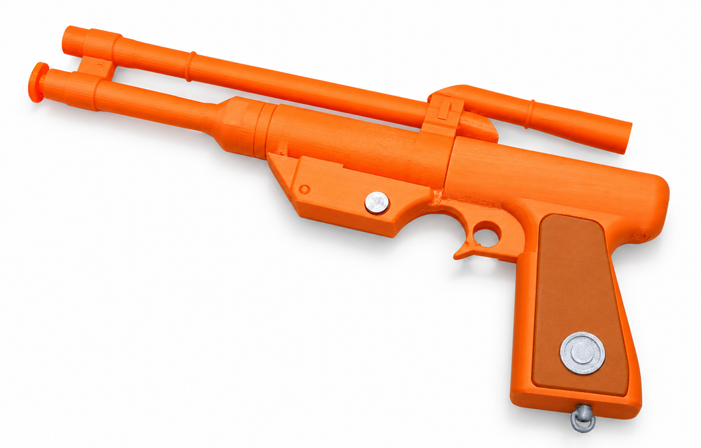 Star Wars Boba Fett Mandalorian Blaster Pistol 3D Printed Cosplay Kit