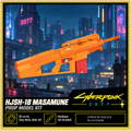 Cyberpunk 2077 Arasaka HJSH-18 Masamune 82cm 3D Printed Rifle Prop Kit