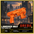Dredd 2012 Lawgiver MkII 3D Printed Non-Functional Cosplay Pistol Kit