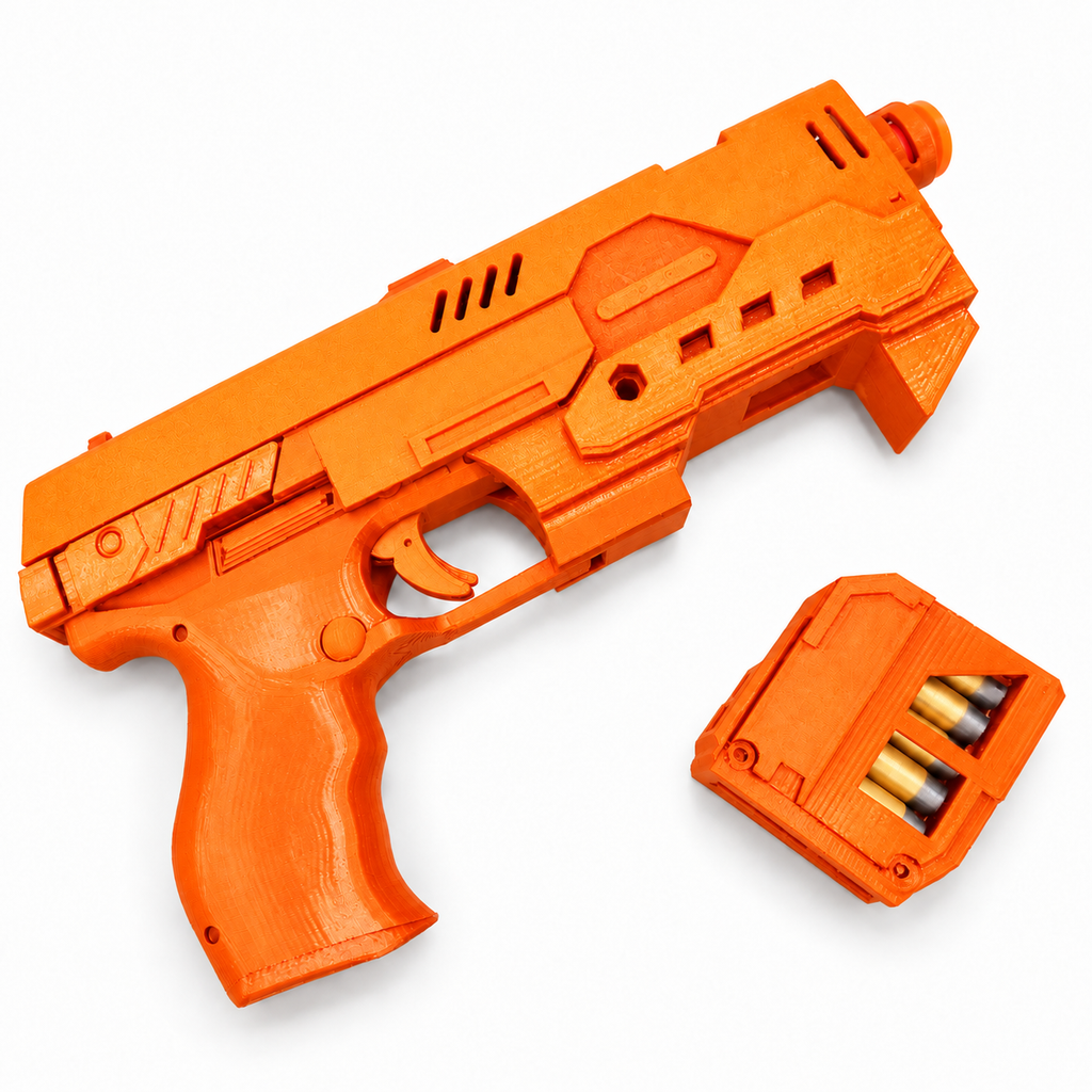 Dredd 2012 Lawgiver MkII 3D Printed Non-Functional Cosplay Pistol Kit