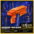 Farscape Peacekeeper Pulse Blaster 25cm 3D Printed Cosplay Prop Kit