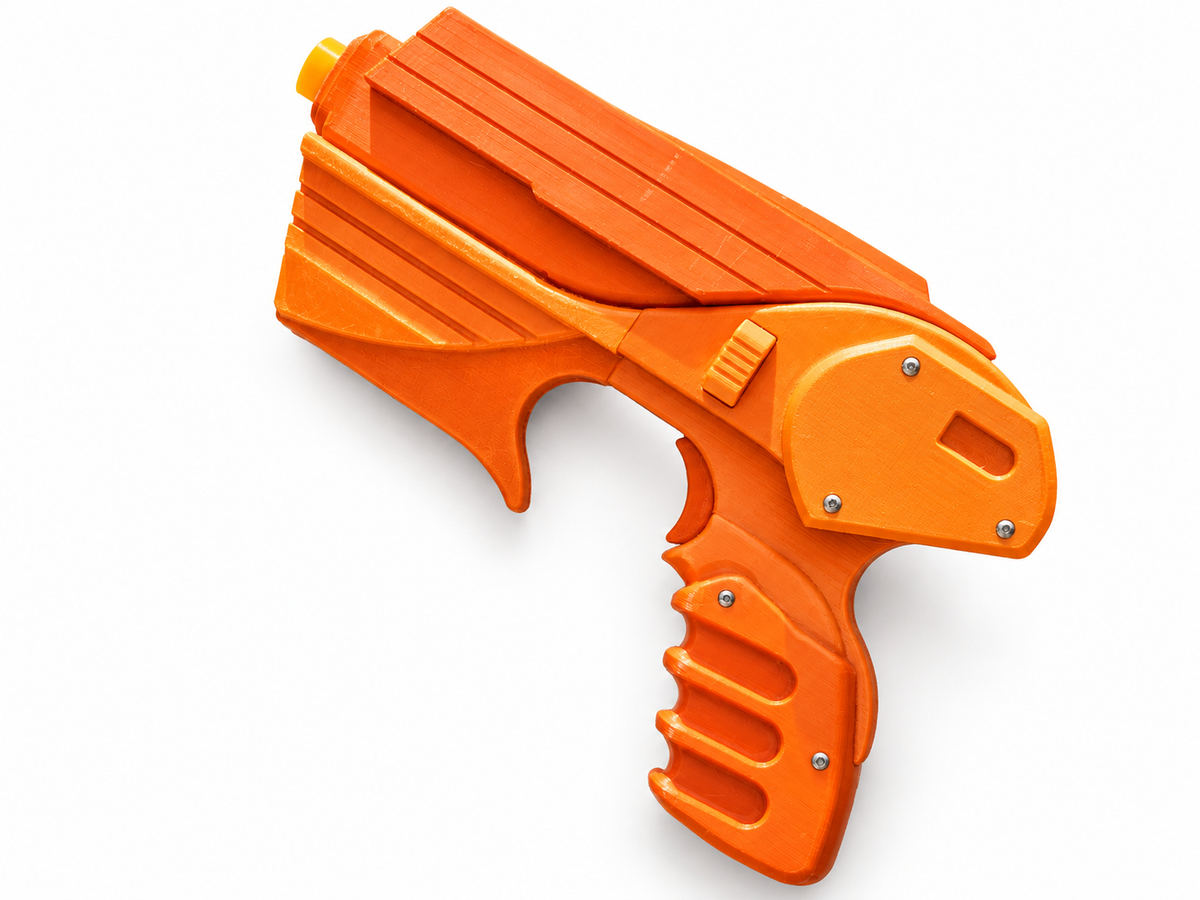 Farscape Peacekeeper Pulse Blaster 25cm 3D Printed Cosplay Prop Kit