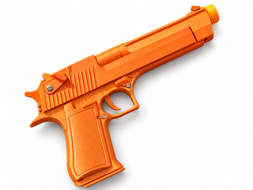 Matrix Agent Smith Desert Eagle 3D Printed Cosplay Pistol Prop Kit