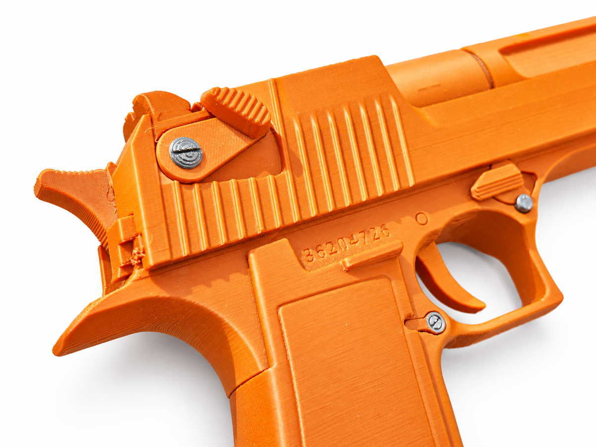 Matrix Agent Smith Desert Eagle 3D Printed Cosplay Pistol Prop Kit