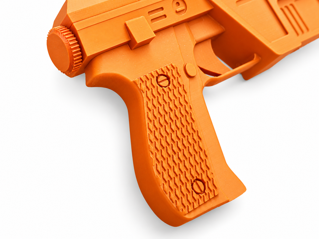Star Wars Poe Dameron GLIE-44 3D Printed Cosplay Blaster Prop Kit