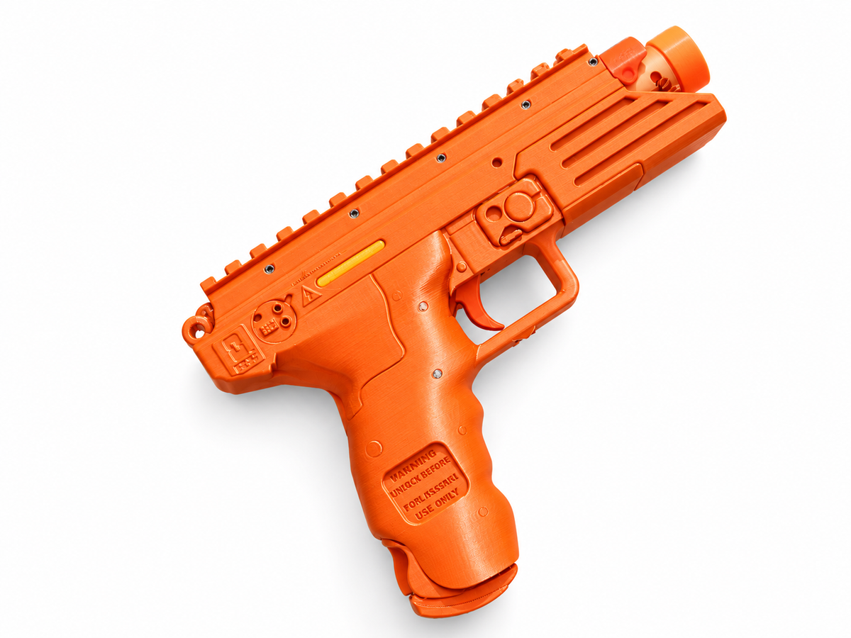 Elysium Asgari Pistol 3D Printed Non-Functional Cosplay Prop Kit