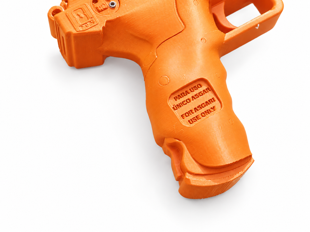 Elysium Asgari Pistol 3D Printed Non-Functional Cosplay Prop Kit