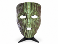 The Mask Loki Mask Iridescent Green 3D Printed Cosplay Prop With Stand