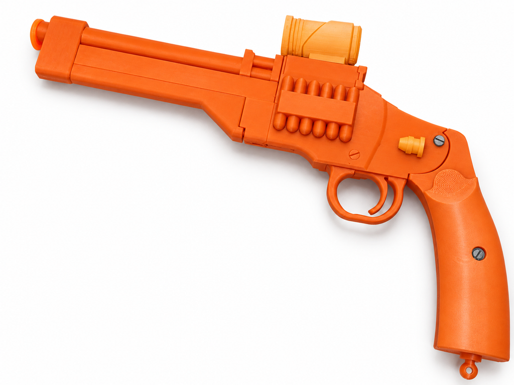 Star Wars Cobb Vanth Marshal Blaster 3D Printed Cosplay Pistol Prop Kit