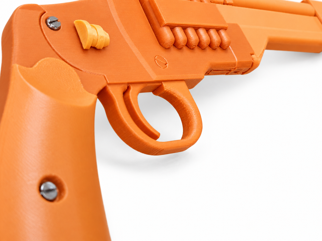 Star Wars Cobb Vanth Marshal Blaster 3D Printed Cosplay Pistol Prop Kit