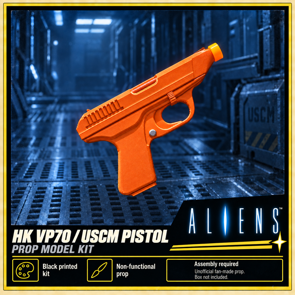Aliens HK VP70 USCM Colonial Marines 3D Printed Cosplay Pistol Prop Kit