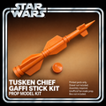 Star Wars Tusken Chief Gaffi Stick 3D Printed Cosplay Kit No Dowel