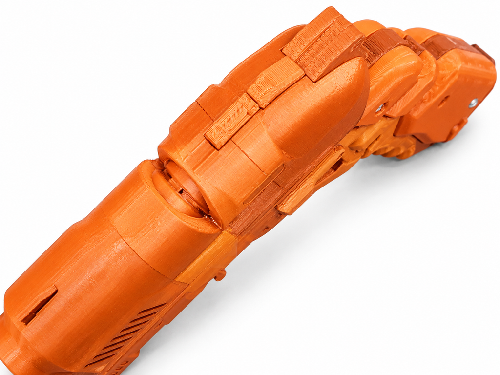 Doom 3 Hero Revolver 3D Printed Non-Functional Cosplay Pistol Prop Kit