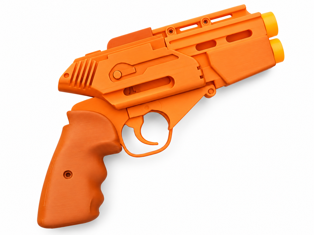 Battlestar Galactica Colonial Pistol 3D Printed Cosplay Prop Model Kit