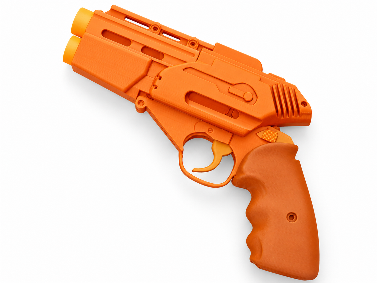Battlestar Galactica Colonial Pistol 3D Printed Cosplay Prop Model Kit