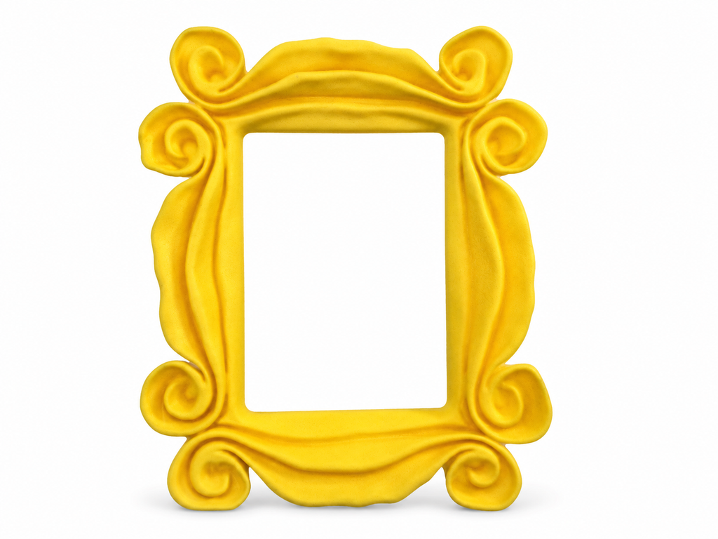 Friends Monica Yellow Peephole Frame PLA 24cm One Piece 3D Printed Prop