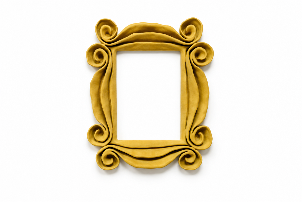 Friends Monica Yellow Peephole Frame PLA 24cm One Piece 3D Printed Prop