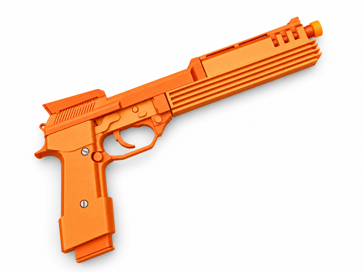 RoboCop AUTO-9 3D Printed Non-Functional Cosplay Pistol Prop Kit