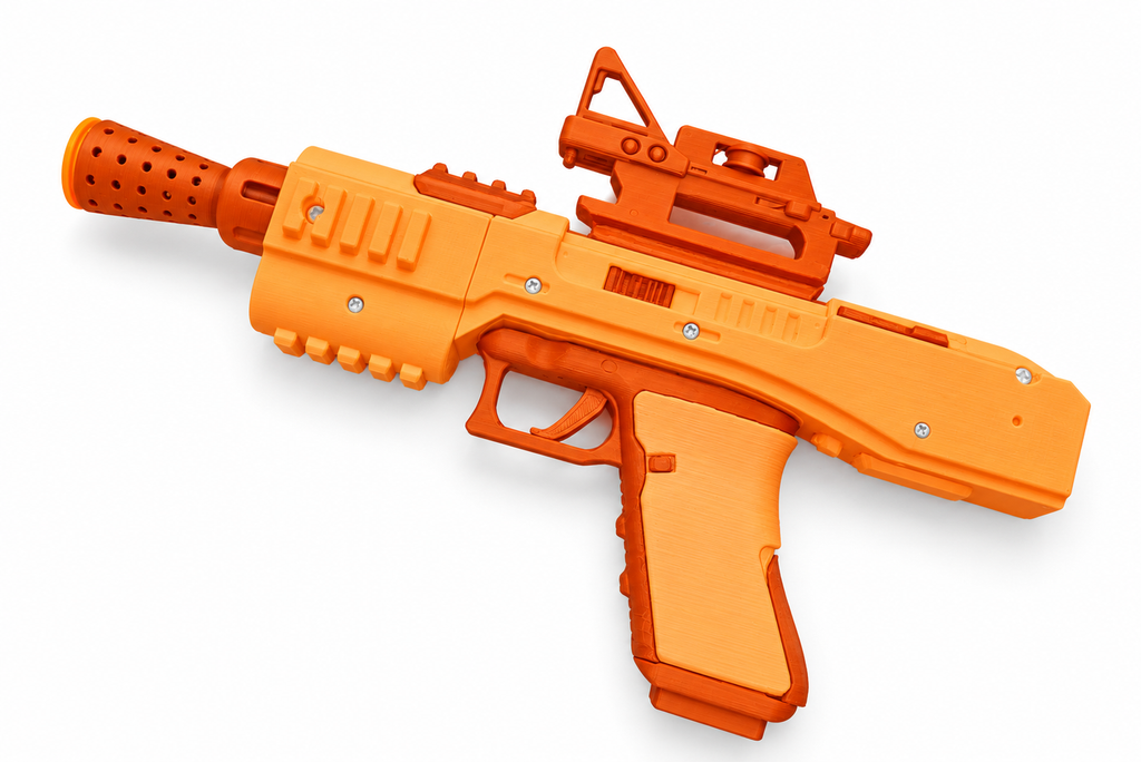 Star Wars SE-44C Officer Blaster 3D Printed Cosplay Pistol Prop Kit
