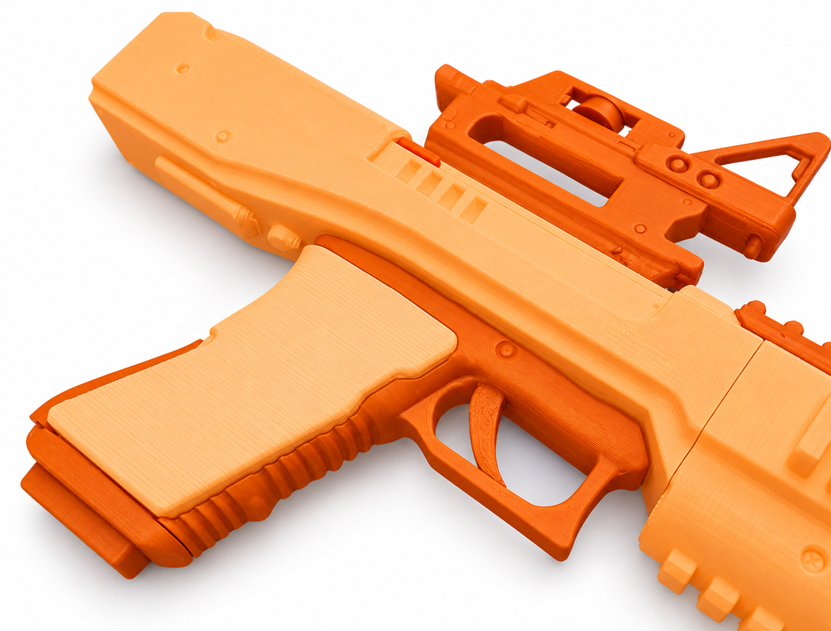 Star Wars SE-44C Officer Blaster 3D Printed Cosplay Pistol Prop Kit