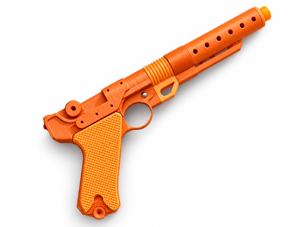 Star Wars Jyn Erso A180 3D Printed Cosplay Blaster Pistol Prop Kit