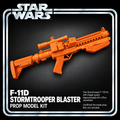 Star Wars F-11D Stormtrooper 64cm 3D Printed Cosplay Blaster Rifle Kit