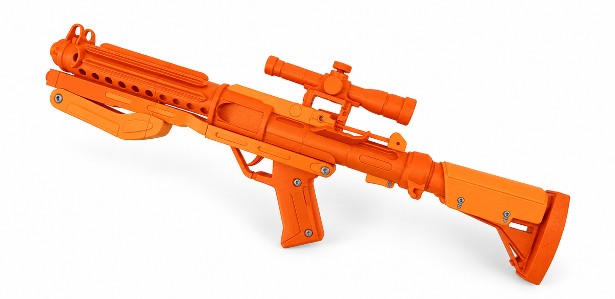Star Wars F-11D Stormtrooper 64cm 3D Printed Cosplay Blaster Rifle Kit