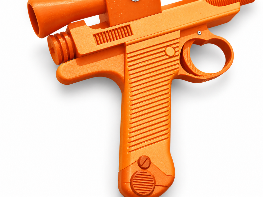 Star Wars Cara Dune Sidearm 3D Printed Cosplay Blaster Pistol Prop Kit