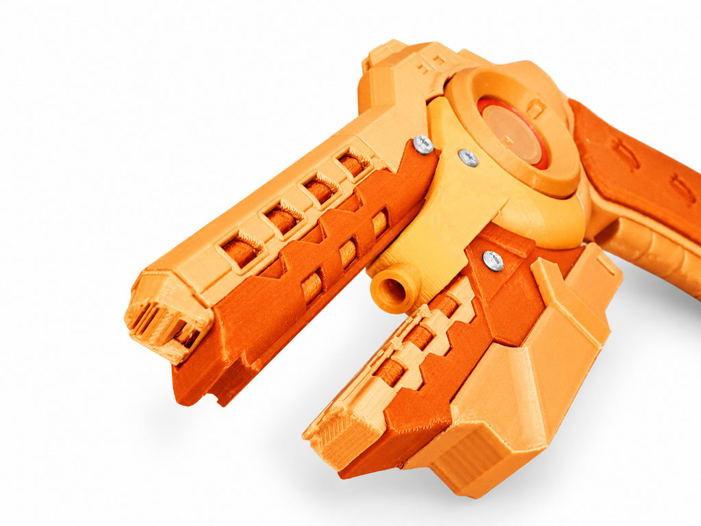Enders Game Flash Gun 25cm 3D Printed Cosplay Blaster Pistol Prop Kit