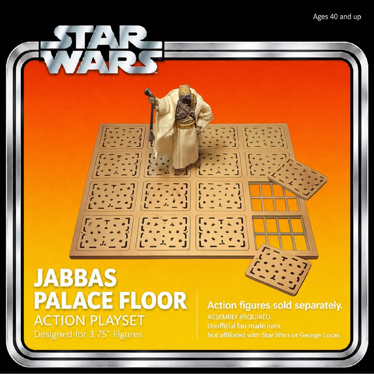 Star Wars Jabba Palace Trap Door Floor Diorama 1:18 - main view
