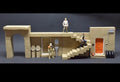 Star Wars Tatooine Building Street Diorama 1:18 Unpainted - main view