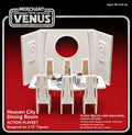 Heaven City Dining Room Diorama 1:18 for 3.75 Inch Figures - main view